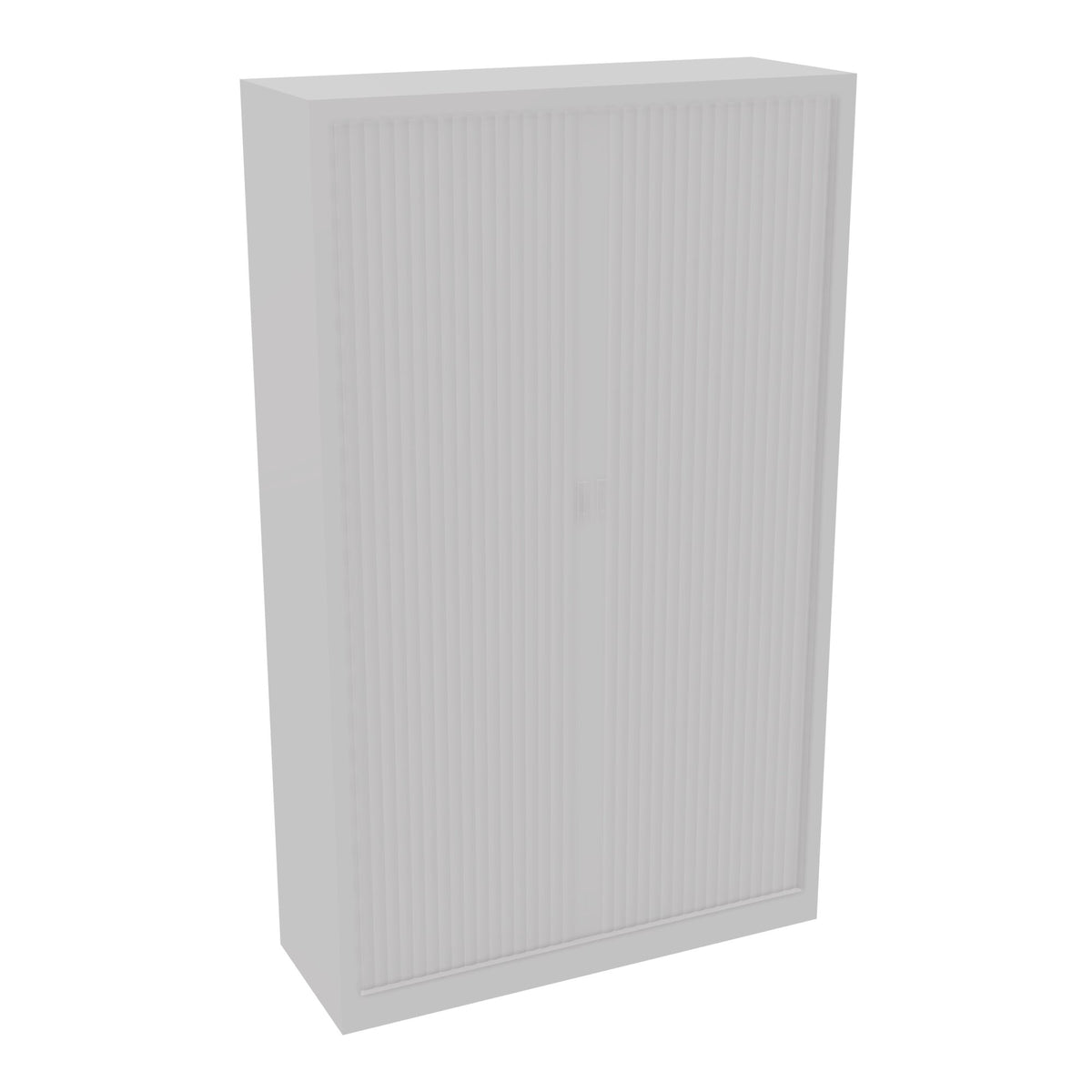 Armoire haute à rideaux en métal gris, 198 cm de hauteur, compatible avec le système de classement Novaclass