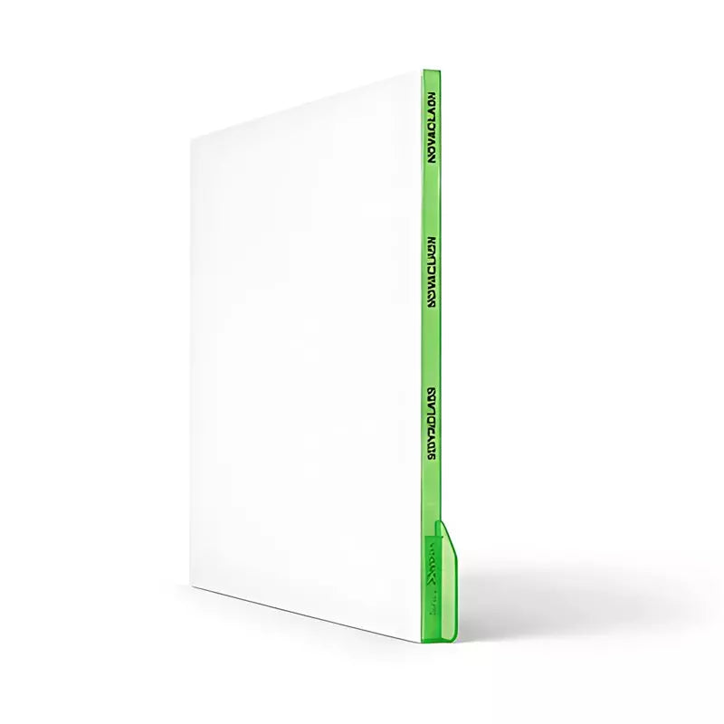 Lot de 25 chemises de classement Novaclass avec porte-étiquettes verts